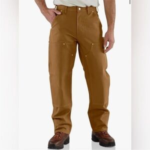 Carhartt Men's Loose Fit Firm Duck Double Front Utility Work Pant
